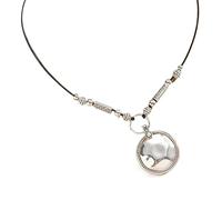 Collana girocollo con ciondolo dal design unico con design geometrico alla moda gioielli per il collo Y2K accessorio gioielli alla moda regalo personalità temperamento uomini e donne catena girocollo