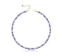 Collana girocollo da donna Heishi con pietre preziose e perle naturali, gioiello fatto a mano, idea regalo per lei, Cristallo, Quarzo