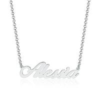 Collana Girocollo Donna con nome in argento 925% " realizziamo tutti i nomi "
