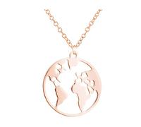 Collana Girocollo Elastico Scava i gioielli per esprimere il dell'amore Collana in metallo regalo Lady Collane e ciondoli creativi Collana Lettera M (Rose Gold, One Size)