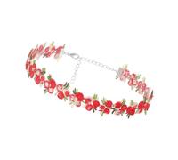 Collana girocollo in pizzo alla moda per le donne accessorio portatile per appuntamenti notturni e feste forniture girocollo lunghezza regolabile, Misura unica, come descritto, come descritto