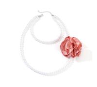 Collana Girocollo Multistrato Per Perle Vintage Con Robusta Accessorio Per Gioielli A Sospensione A Sospensione Fiori Donne Alla
