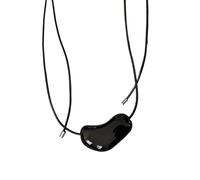 Collana girocollo multiuso a forma di piccolo cuore, regolabile, con ciondolo in resina robusta, accessorio per donne alla moda e romantiche, Misura unica, come descritto, come descritto