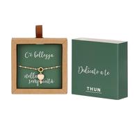 Collana girocollo pendente cuore chiave