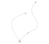 GUESS Chrysalis Collana Acciaio JUBN04107JWRH, Argento, Nessuna pietra preziosa