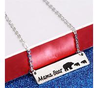 Collana Honey Family Mama Bear Bar Regali per la famigliaDurability