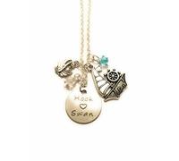 Collana Hook Emma Swan Once Upon A Time C'era una Volta Cigno Jolly Roger love