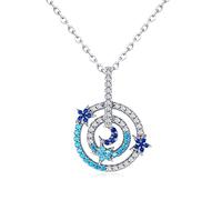 Collana impilabile abbagliante più venduta per Gioielli da Donna, Collana con Luna e Burro