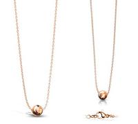 Collana in acciaio chirurgico con pendente a sfera TS-PN-0005