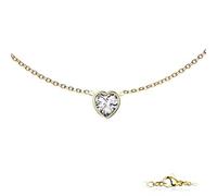 Collana in acciaio con pendente a forma di cuore TS-PN-0035