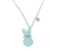 Collana in acrilico colorato con conigli dai colori vivaci che simboleggia l'amicizia, ideale per ragazze e migliori amiche per feste di vacanza, One Size, come descritto, come descritto