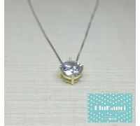 Collana in argento 925/1000 ciondolo punto luce con catenina omaggio