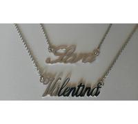 COLLANA IN ARGENTO 925 CON NOME PERSONALIZZABILE TUTTI I NOMI POSSIBILI
