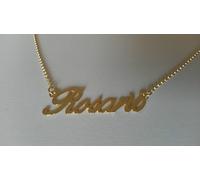 COLLANA IN ARGENTO 925 CON NOME PERSONALIZZABILE TUTTI I NOMI POSSIBILI