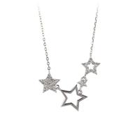 Collana in argento 925 con "Stelle Pendenti" (mod. K207R)