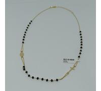 COLLANA IN ARGENTO 925 ROSARIO GIROCOLLO CRISTALLO COLORATO (NCC0339)