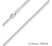 Collana In Argento A Catena Circolare 2,4Mm 925 50Cm