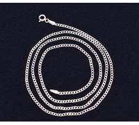 Collana In Argento Sterling 925 Con Maglia Curb Link Cubana Miami Italiana 2Mm