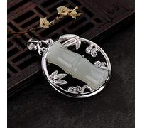 Collana in argento Sterling S925 con ciondolo a forma di fiore da donna, classico, semplice, palazzo nazionale, alla moda, regalo squisito, LJBLEUSK