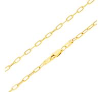 Collana In Catena Rolo Dainy In Oro Giallo 14K 2Mm A Clip Per Uomini E Donne 20"
