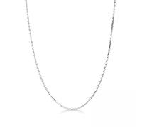 Collana in Oro Bianco 1,7 g con Maglia Veneziana - 6477B49W250