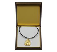 Collana In Oro Con Shih Tzu Tipo 2 In Una Scatola Art Dog DE
