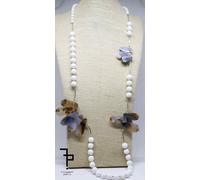 Collana in perla bianca