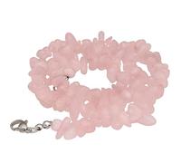 Collana in pietra preziosa 45 cm + chiusura a granchio Collana con schegge