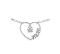 Collana leBebé Cuore di Mamma in argento 925 con cuore LBBCDM24/F