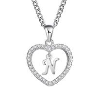 Collana Lettera - N / Argento