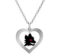 Collana Donna AS ROMA B-RC001DAR Acciaio Inossidabile OFFICIAL