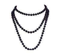 Collana lunga anni '20 di perle finte collana di perle finte collana di perle lunghe imitazione collana di perle anni '20 Gatsby bigiotteria, 59 inches