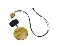 Collana lunga con ciondolo a spirale a strati, da donna, delicata collana a tre pezzi astratta geometrica per abiti casual bohémien per tutti i giorni