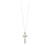 Collana lunga con pendente stampa python