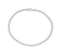 Collana Majorica Argento 45Cm Perla Bianca 8Mm
