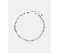 Collana Majorica Perle 6Mm 32/40Cm Argento Dorato 16339.01.1.N32