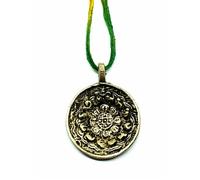 Collana Mandala Dorje ciondolo Jiugong buddista tibetano Vishva-Vajra...