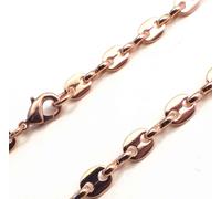 Collana Marina oro rosa doublé o dorata uomo donna gioielli catena collanina