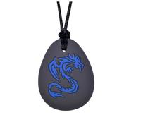 Collana massaggiagengive da masticare, in silicone, ciondolo masticabile a forma di dente, per adulti e bambini piccoli, strumenti sensoriali morbidi per l'allattamento per autismo, ADHD e dentizione
