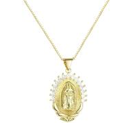 Collana Medaglione Madonna - Oro / Tipo3