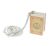 Collana Miniblings 60Cm Dizionario Libri Lingua Beige