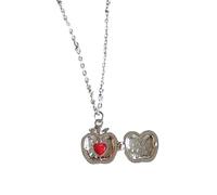Collana multifunzionale del pendente dei monili di forma di Appled con la camera nascosta accessorio di modo per le fragranze utilizzare la collana del pendente