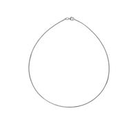 Collana Omega in argento sterling 925/- bianco 1,2 mm lunga 40 cm catena F
