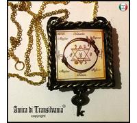 collana pendaglio talismano amuleto gioielli bigiotteria donna alchimia antica 1