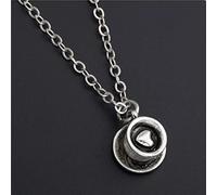 Collana Pendente Collana a Forma di Cuore con Tazza di caffè e Cappuccino. Collana con Ciondolo a Forma di Coppia, Regalo di San Valentino Bomboniere per Feste di Gioielli