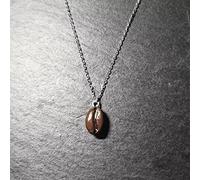 Collana Pendente Collana con Chicco di caffè Collana con Ciondolo con Chicco di caffè Marrone Collana con Tazza di caffè Regalo per Gioielli Amante del caffè Bomboniere per Feste di Gioielli