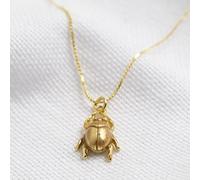 Collana Pendente Collana con Ciondolo Scarabeo Insetto Vintage per Collana Girocollo retrò con Gioielli da Donna bomboniere per Feste di Gioielli