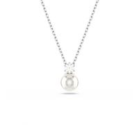 Collana pendente con perla Swarovski Matrix placcata rodio 5693897