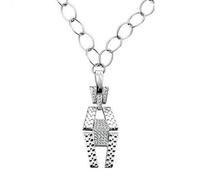 Collana Pendente Donna Just Cavalli SCLY03 Logato con Cristalli