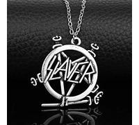 Collana Pendente Pentagramma Logo Pendente Collana Gotico Punk Band Gioielli Accessori San Valentino Regali di Natale e Halloween Gioielli Festival Regali